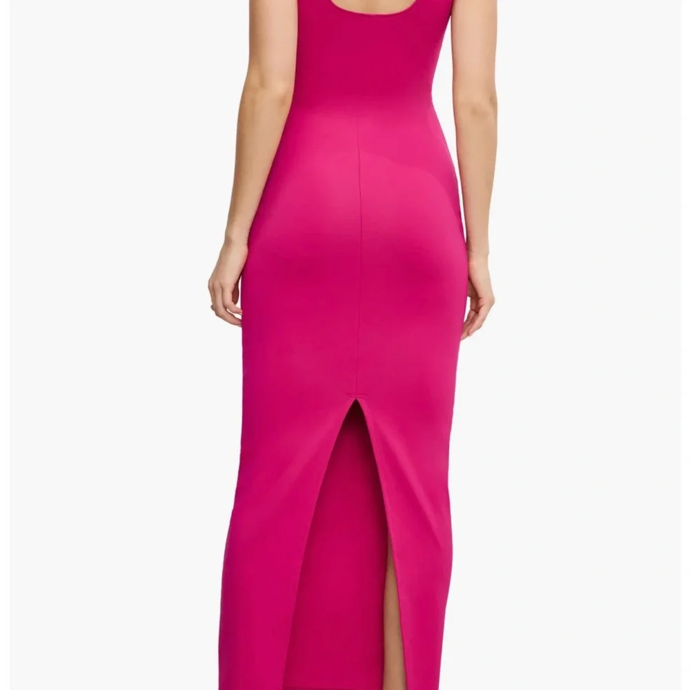 Good American Raspberry Pink Maxi Dress - Picture 3 of 6
